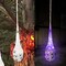 3.2FT Halloween Decoration Hanging Light Up Spider Egg Sacs 3 Packs, Gift for Halloween Party Favors Games, Sacks Props for Halloween, Birthday Indoor Outdoor Decor (Purple)
